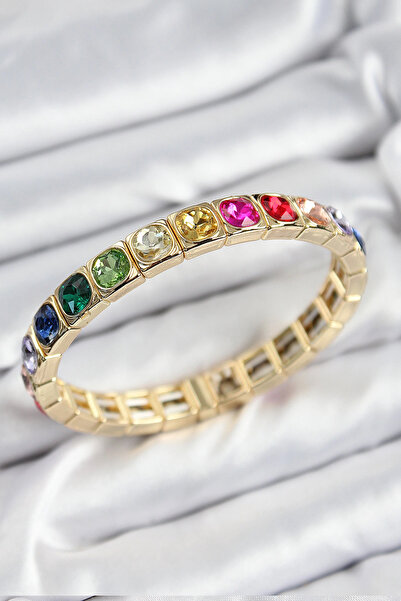 doremodam سوار نسائي من هارموني أورا مصنوع من النحاس والزركون المختلط مربع ال...