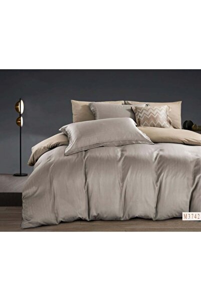 Reiashn Tinsel Secura 100% Cotton Beige Summer Single and a Half Bedspread