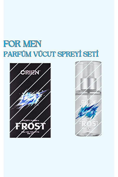 Orien Frost Edt Erkek Parfüm 50 Ml& Frostm Vücut Spreyi 100 Ml