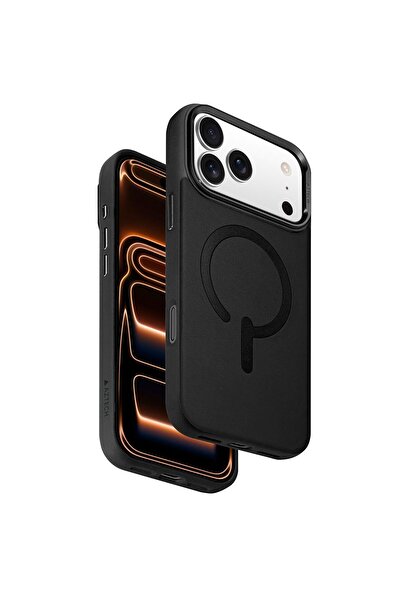 Aztech جراب جلدي فاخر لهاتف آيفون 17 برو، مزود بتقنية MagSafe، قصة ضيقة، مسند...