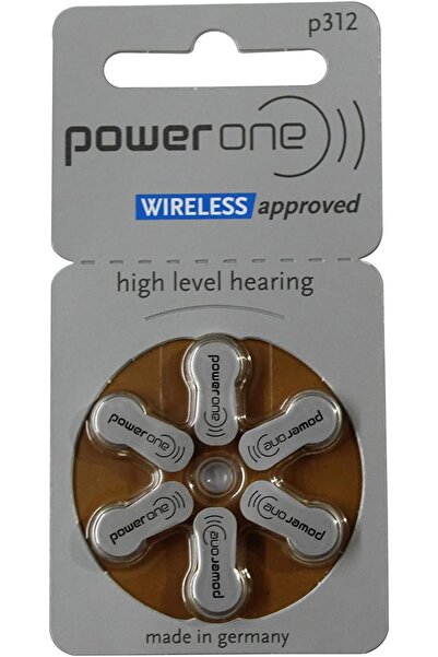 powerone Power One P312 (Size 312) Hearing Aid Batteries - 60 Count