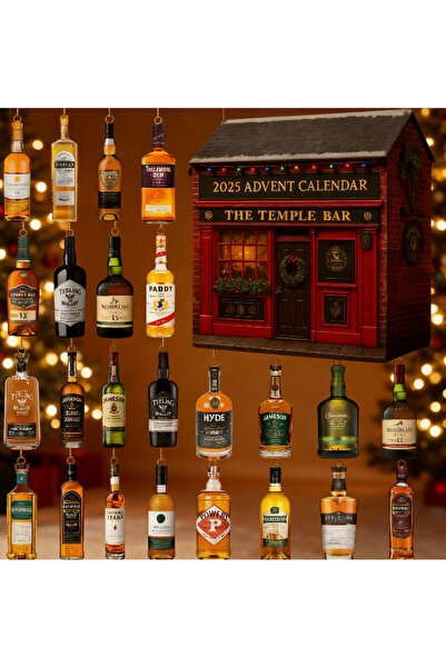 NO BRAND صندوق أعمى ليوم الكريسماس - ويسكي حانة برلين - 26 * 18 * 3 سم