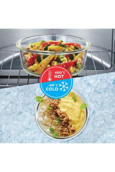 Pyrex bowl with lid 950 ml LHB-HR-950