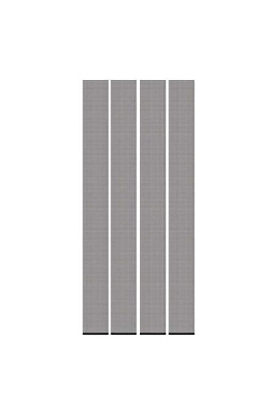 YUPY Мрежа против насекоми за врата, 4 броя, тип завеса, черен, 100x220см