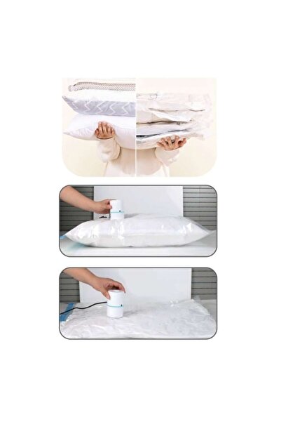 AVA Electric Pump for Vacuum Storage Bags – Clothes, Bedding, Linens, White, 220V/50Hz/40W