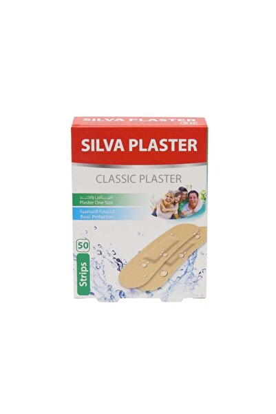 Silva Plaster Wound Dressings Single Size - 50 pieces