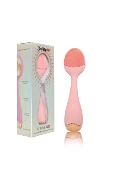 Beauty Star جهاز تنظيف البشرة باللون الوردي FC-8088