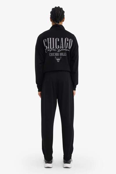 DeFacto DeFactoFit NBA Chicago Bulls Standard Fit Modal Jogger F1460AX25AU