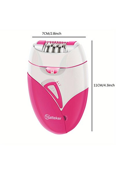 Generic Original Electric Female Epilator USB Rechargeable for Facial & Full Body Hair Removal