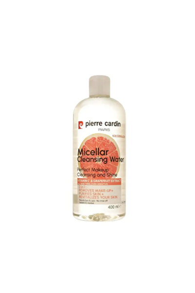 Pierre Cardin Toner - Makeup Remover & Skin Moisturizer, Pink Grapefruit Extract, 400 ml