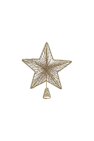 Christmas Magic Star Tree Top Gold 35x10x40cm