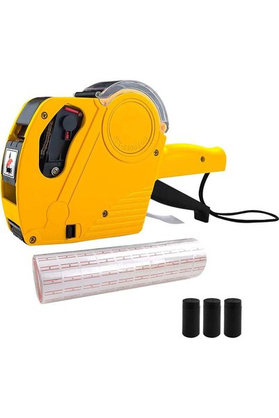 Hommtina MX-5500 Tag Gun with Labels and Inkers