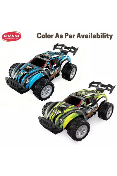 Chanak High-Speed 2.4Ghz Rc Off Road Racing Car, 2WD Remote Control Car (Color as per Availability)