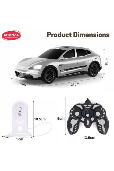 Chanak High-Speed Remote Control Coupe Suv Car For Kids 2.4Ghz Drift Rc Car (Color as per Availability)