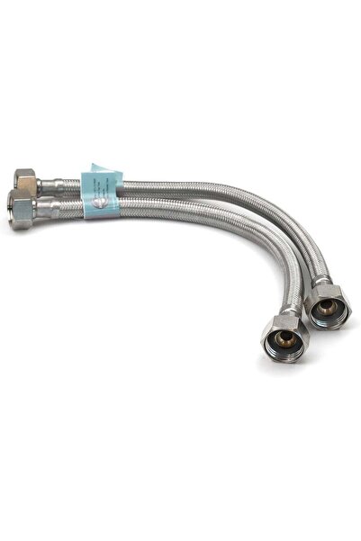 Xcel Home Stainless Steel Flexible Hose Pipe Pair