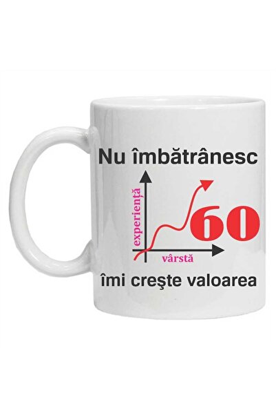 CRD PRINT Personalized mug with print 'I don't get older, I increase in value'