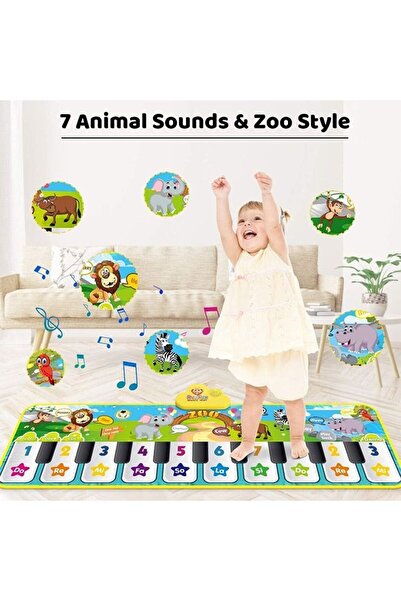 fulina Baby Piano Pad Music Pad Toy,with 42 Music Sounds,Early Education Toy Gift for Toddlers Boys Girls