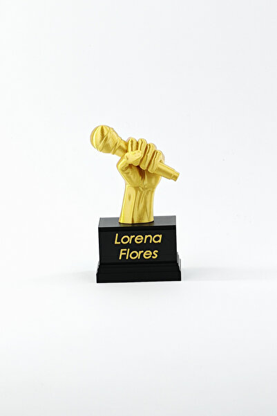 ChillOutlet Personalized Music Trophy with Artist Name, 17 x 11 x 4.5 cm