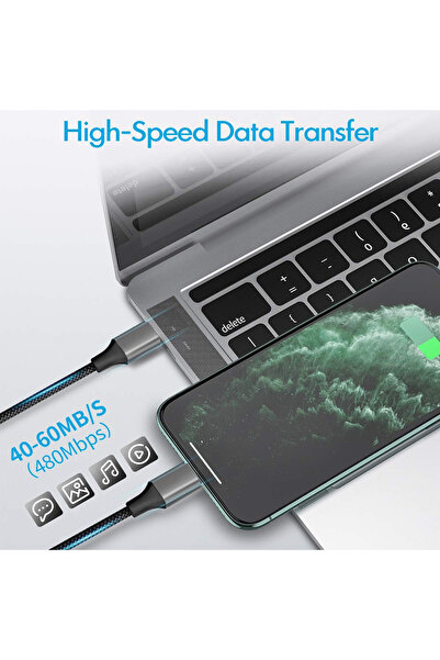 EZRA 20W PD Fast Charge Cable with Overcharge & Heat Protection