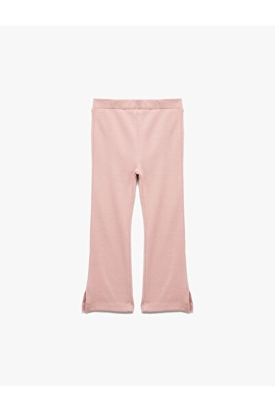 Koton Pink Baby Girl Leggings 6Wmg40066Ak
