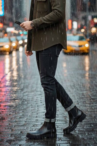 U.S. Polo Assn. U.S Polo Assn. Erkek Bağcıksız Bot Ayakkabı Kahverenği