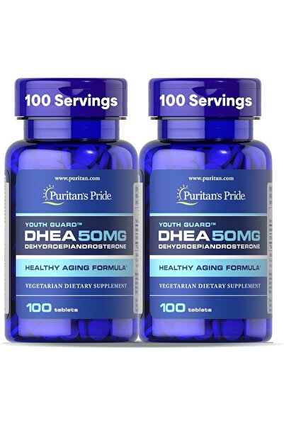 Puritan's Pride Youth Guard DHEA for Women and Men 50mg, Dietary Supplement f...