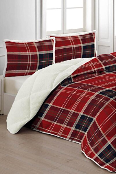 Çeyiz Diyarı Juni Single Duvet Set 160X240 cm Red