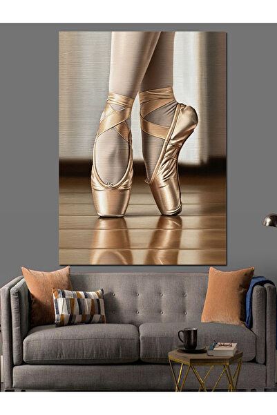 KanvasSepeti Bale Ayakkabıları Pictură în ulei de înaltă calitate texturat Ca...