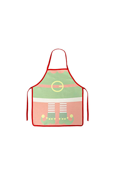 Christmas Magic Elf Chef Apron Set Child Size 33x45cm
