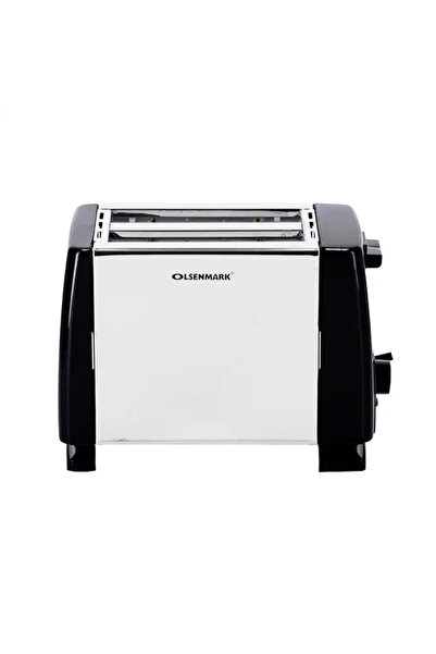 Olsenmark OMBT2398 2 Slice Bread Toaster With Adjustable Browning Control- Black