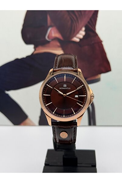 Momentus Rosegold Men's Watch 5 Atm Waterproof with 3 Years Warranty