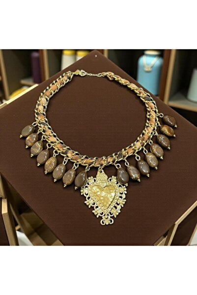 Ajoy Deco Store Colier Savanna Kiss Brown