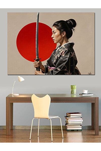 KanvasSepeti Παραδοσιακός Πολεμιστής Υψηλής ποιότητας ελαιογραφία Με υφή Καμβ...