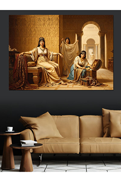 KanvasSepeti Saraylı Kadın Ve Υψηλής ποιότητας ελαιογραφία Με υφή Καμβάς για ...