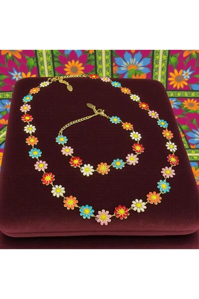 Ajoy Deco Store Multicolored Petalo Set