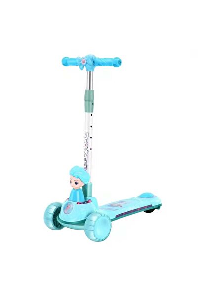 Generic Children's three-wheeled scooter with front character - Model HMF-5266