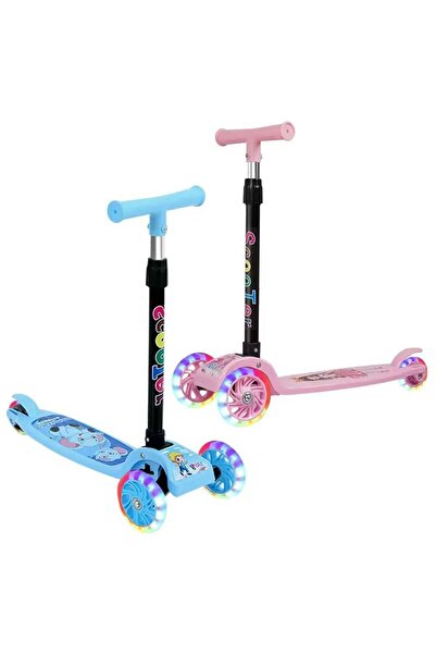 Generic Kids Three-Wheel Scooter with Cartoon Characters – Model KS2256