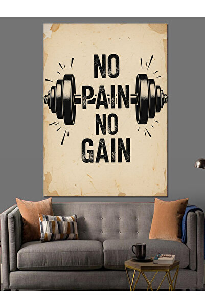 KanvasSepeti "Nu există o senzație de durere, numai succes " Pictură în ulei ...