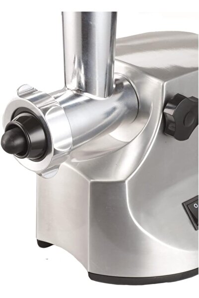 Kenwood MG510 Meat Grinder 1600W Metal Body with Kibbeh & Sausage Attachments, Silver
