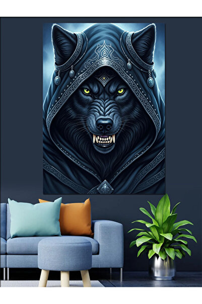 KanvasSepeti Red Eyed Viper Pictură în ulei de înaltă calitate texturat Canva...