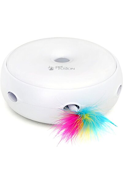 NO BRAND Cat toy, silent, 3 settings, night light, automatic shutdown, including battery, replaceable spring