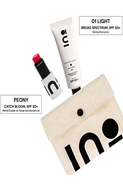 inobeauty Catch Bloom Pocket Lip Cheek Stick Peony + Broad Spectrum SPF 50+ S...