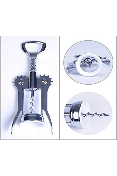 Tasarım Evi Metal Corkscrew Wine Opener