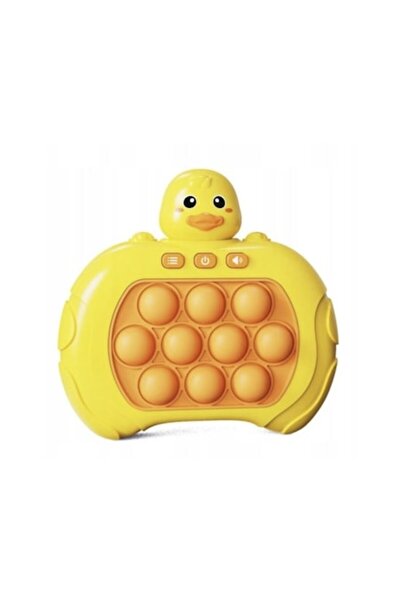 Stone Interactive anti-stress Pop It toy - chick, silicone, 12.7×12.5×5.5 cm, 3+