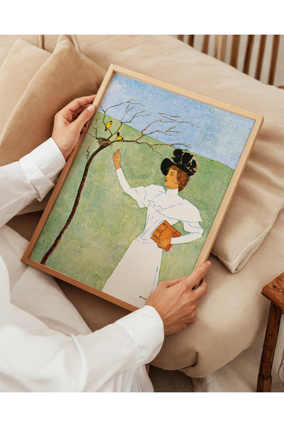 ARTHOUSECOLLECTIVE Edward Penfield Poster - Unframed Poster in Painting Dimensions