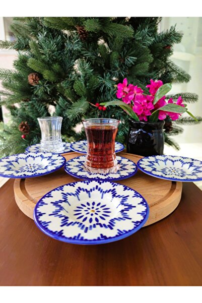 Madame Coco Luxe Mixte 6-Piece Tea Plate Set