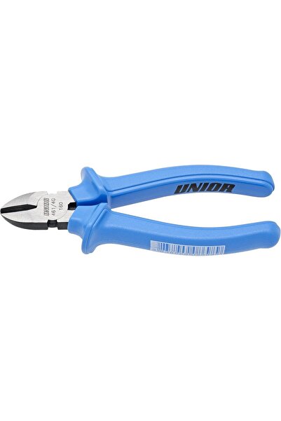 Unior 608698 كماشة قطع قطرية، من الفولاذ الكربوني الممتاز، 160 مم