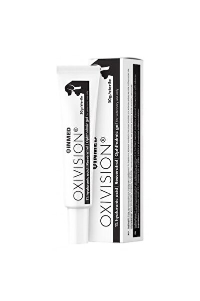 İnmed OXIVISION Στείρο οφθαλμικό τζελ 30g για σκύλους και γάτες, υαλουρονικό οξύ