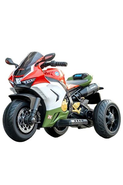 dehkah دباب ناري كهربائي ثلاثي العجلات للأطفال، بطارية 6 فولت 4 أمبير/ساعة، محرك 380 واط