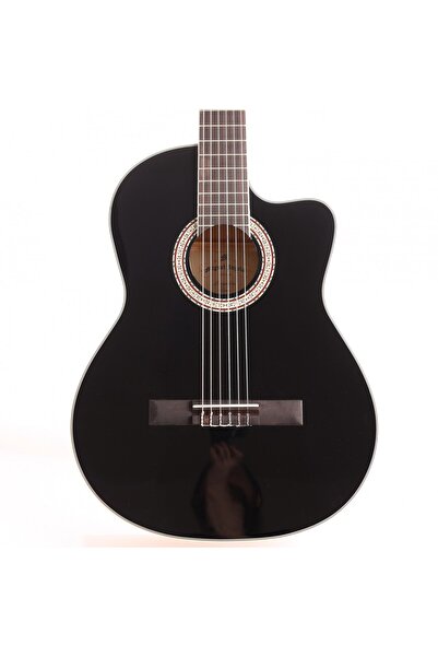 Miguel Angela MA1C-BK Siyah Cutaway Klasik Gitar
